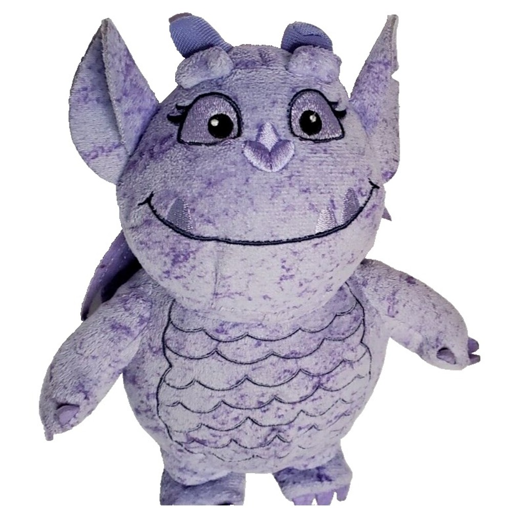Disney Gargoyle Vampirina Plush Gregoria Purple Soft Toy Stuffed Animal 7"